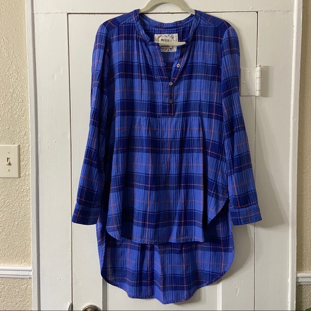 Anthropologie Holding Horses Extreme High/Low Top - Picture 4 of 16